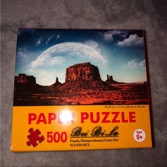 Bei Bi La 500 Piece Paper Puzzle/ Planet/ Mars - Picture 3 of 11